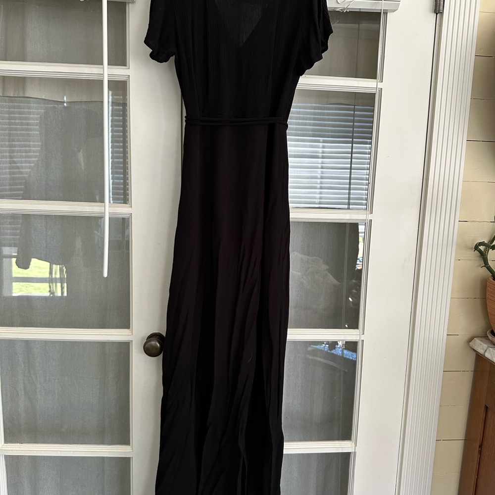 Lulus black small wrap dress